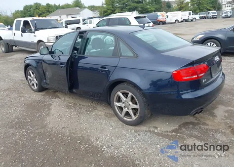 2009 Audi A4 2.0T Premium from USA, damaged, VIN WAULF78K99N017158